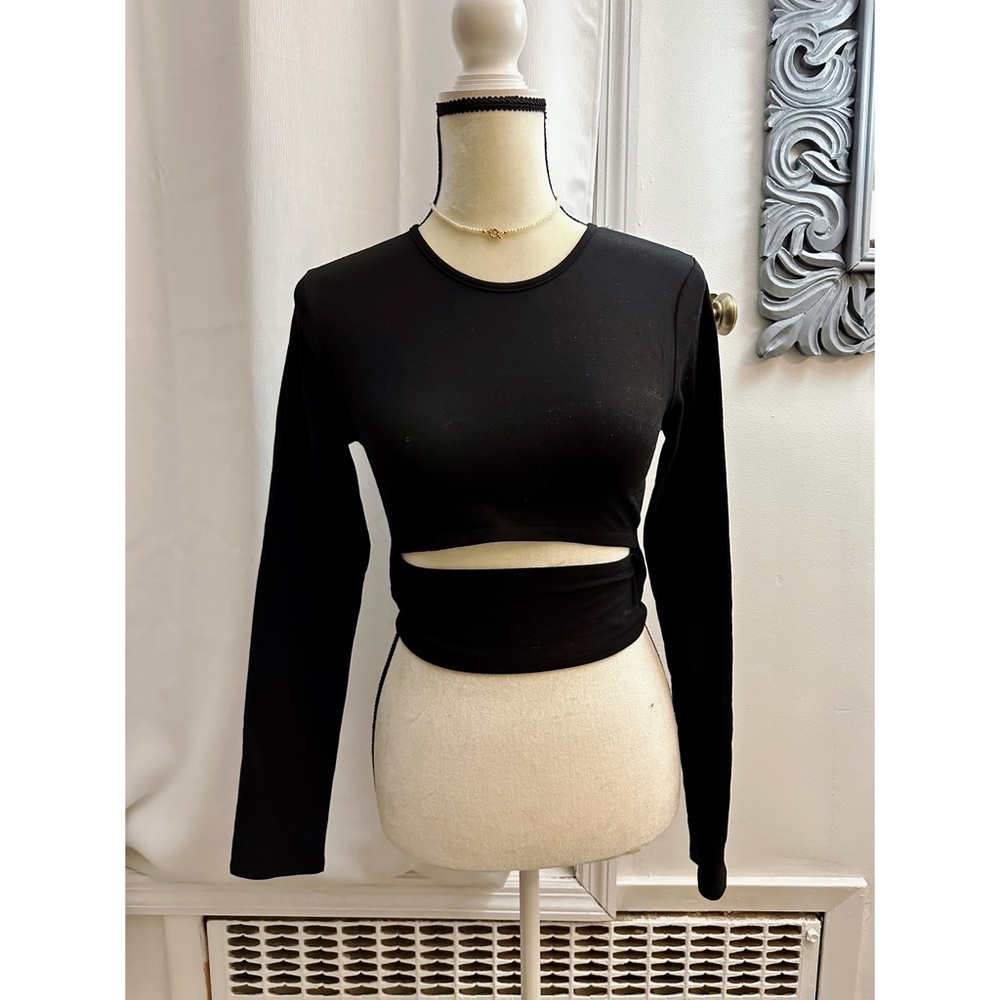 Long sleeve Crop Top